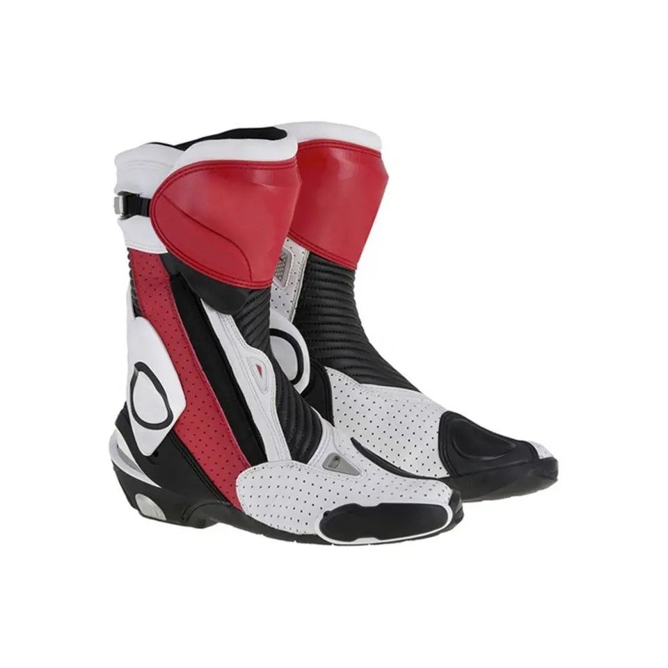 Waterproof Breathable Leather Sports Motorcycle Shoes Riding Racing Motorbike Motocross Boot For Men In Cheap Price