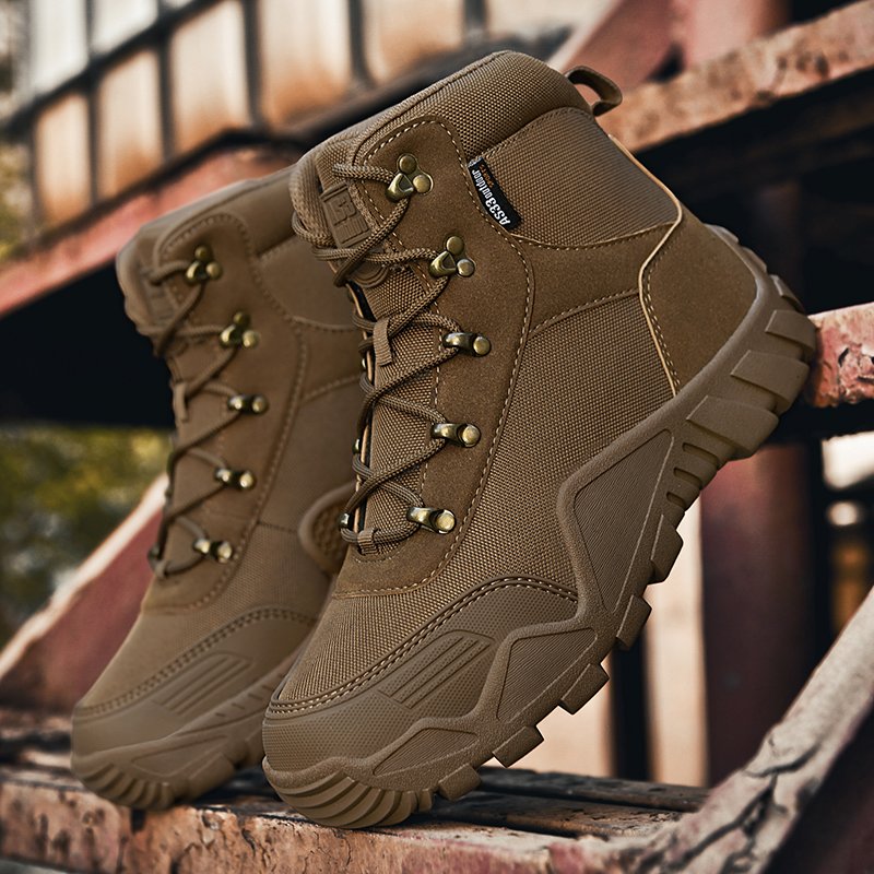 2024 Pre-Hot Models Comfortable Waterproof Winter Boots with Super Man Short Design Breathable Hiking Summer Spring Toe Style