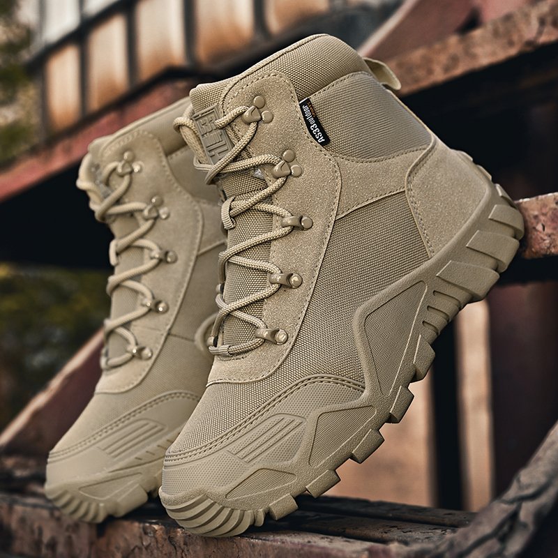 2024 Pre-Hot Models Comfortable Waterproof Winter Boots with Super Man Short Design Breathable Hiking Summer Spring Toe Style