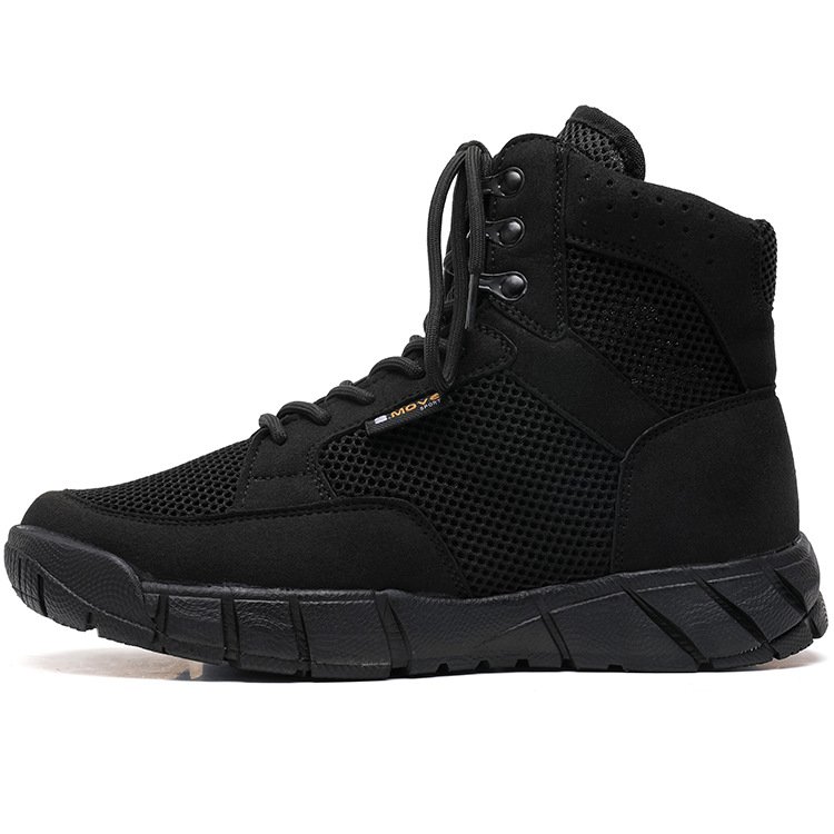 Hight-Top Mens American Cavas Waterproof Men'S Hiking boots Canvas Sneakers Boots American Desert Jungle Boots