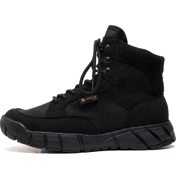 Hight-Top Mens American Cavas Waterproof Men'S Hiking boots Canvas Sneakers Boots American Desert Jungle Boots