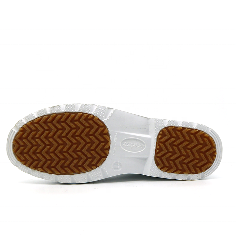 White oil resistant non slip EVA rubber boots waterproof light weight non safety eva foam boots