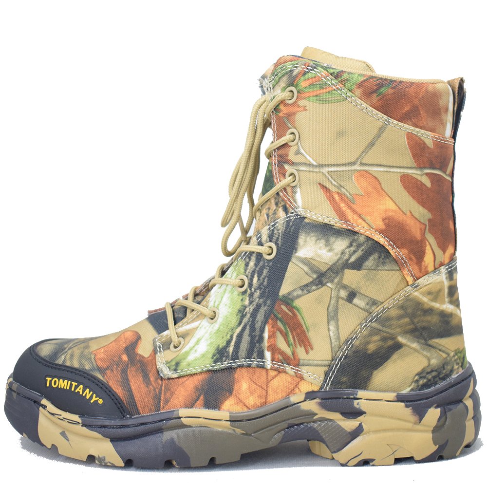 High Quality Wholesale Waterproof Hunting Boots Camouflage Hiking Outdoor Shoes Mens Boots