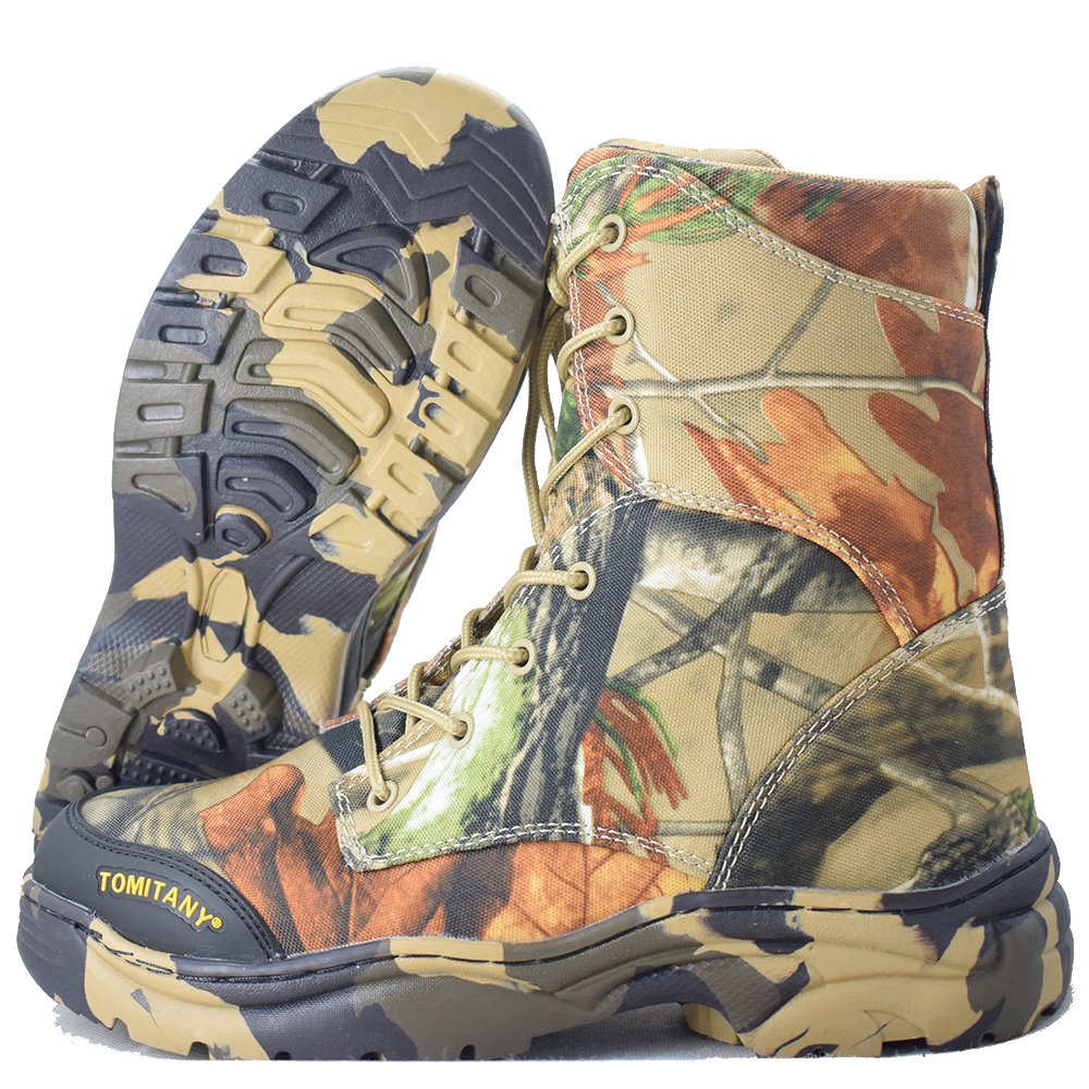 High Quality Wholesale Waterproof Hunting Boots Camouflage Hiking Outdoor Shoes Mens Boots