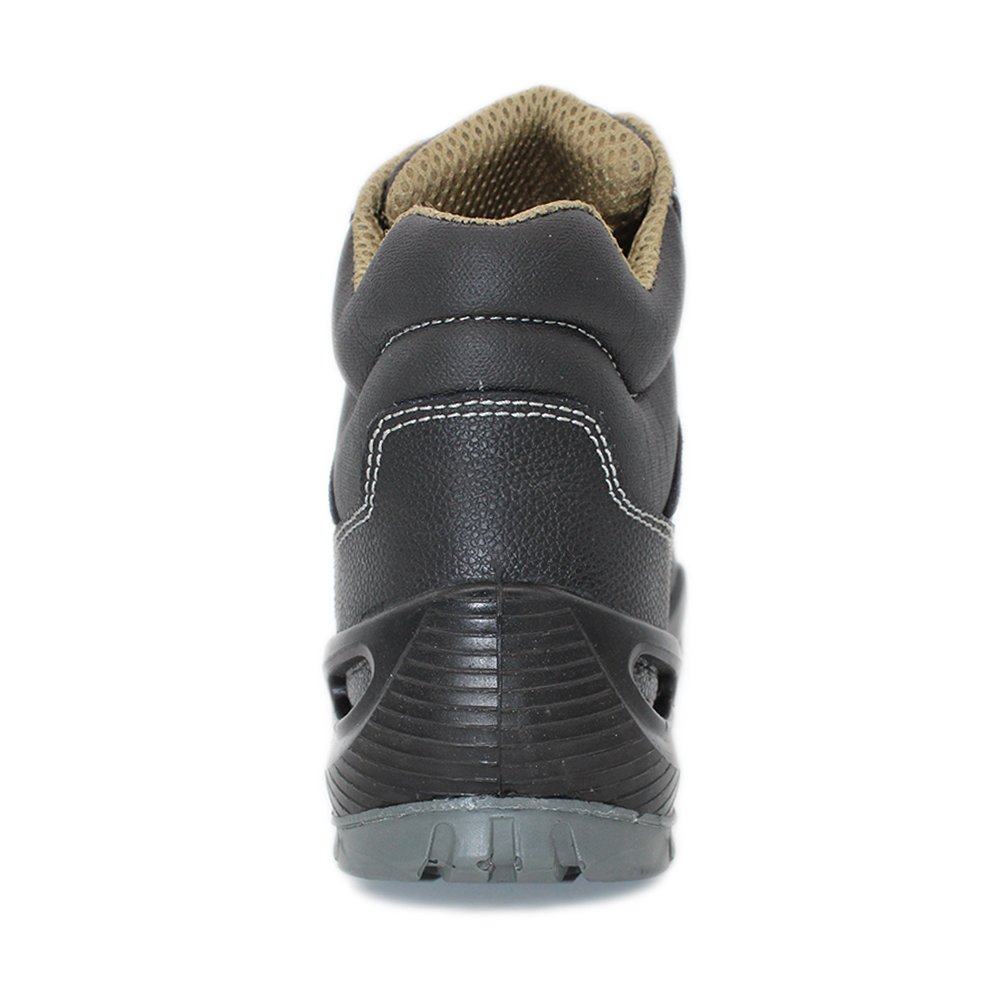 Cheap brand anti nail anti-static steel toe men work safety shoes boots