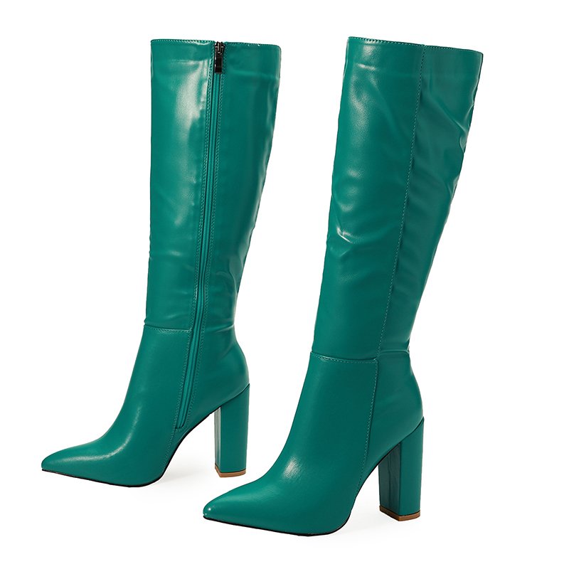 Hot selling women's boots 2022 new fashion mid-boots side zipper fashion outdoor street plus size women's boots