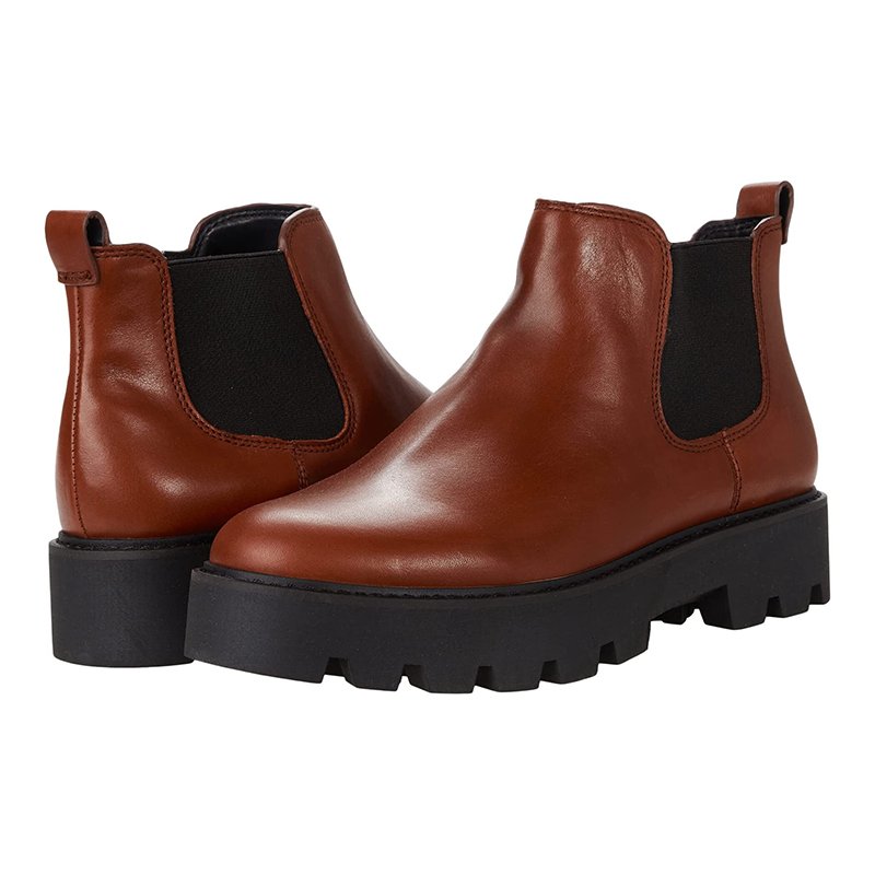 2022 new side zipper opening autumn and winter leather upper classic women's ankle boots