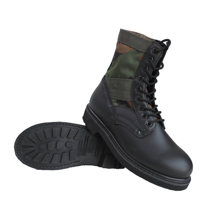 men's tactical hiking oxford leather boot Outdoor Jungle Training Camouflage Leather Boots