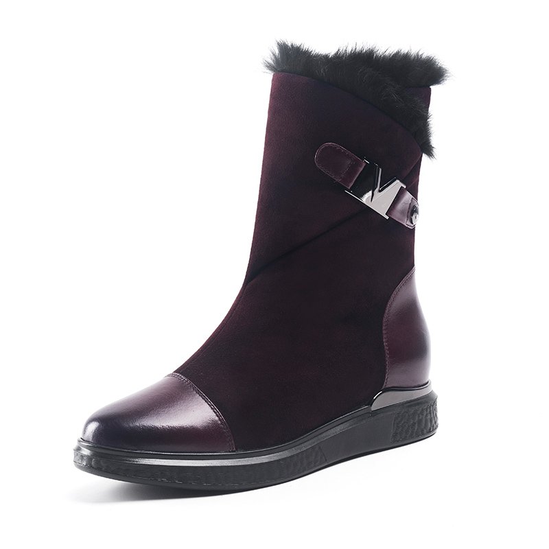 Factory A205 Fashion Spanish Genuine Leather Comfortable New Arrival Boots Shoes Women