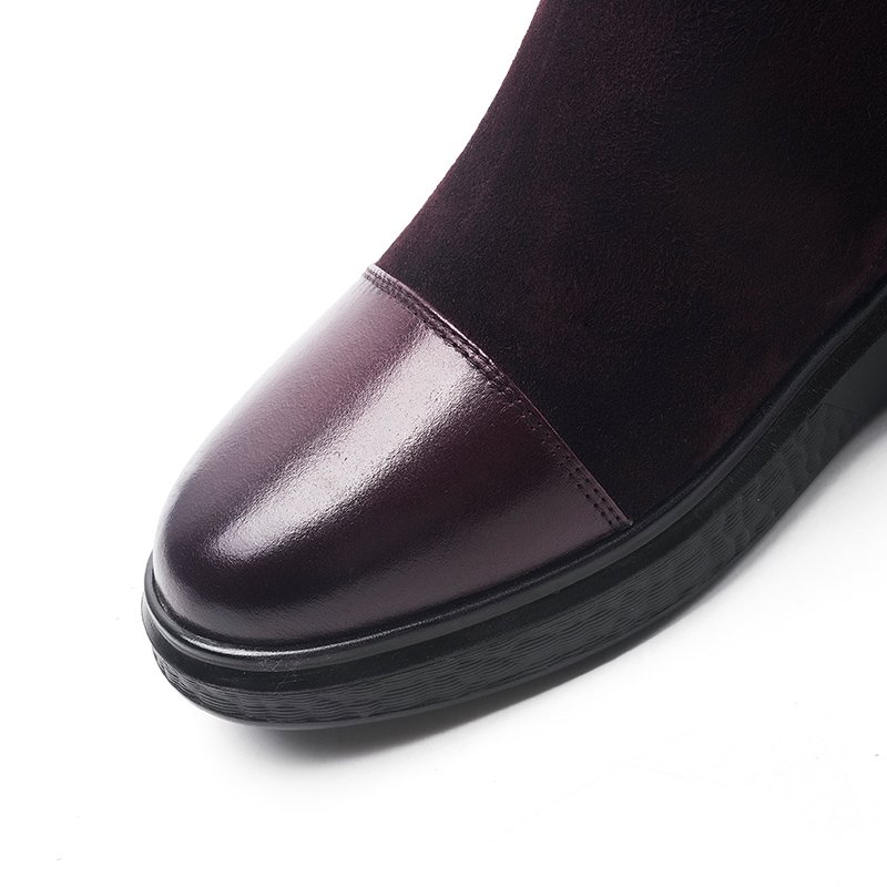 Factory A205 Fashion Spanish Genuine Leather Comfortable New Arrival Boots Shoes Women