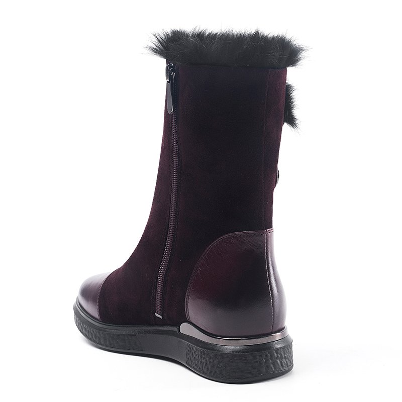 Factory A205 Fashion Spanish Genuine Leather Comfortable New Arrival Boots Shoes Women