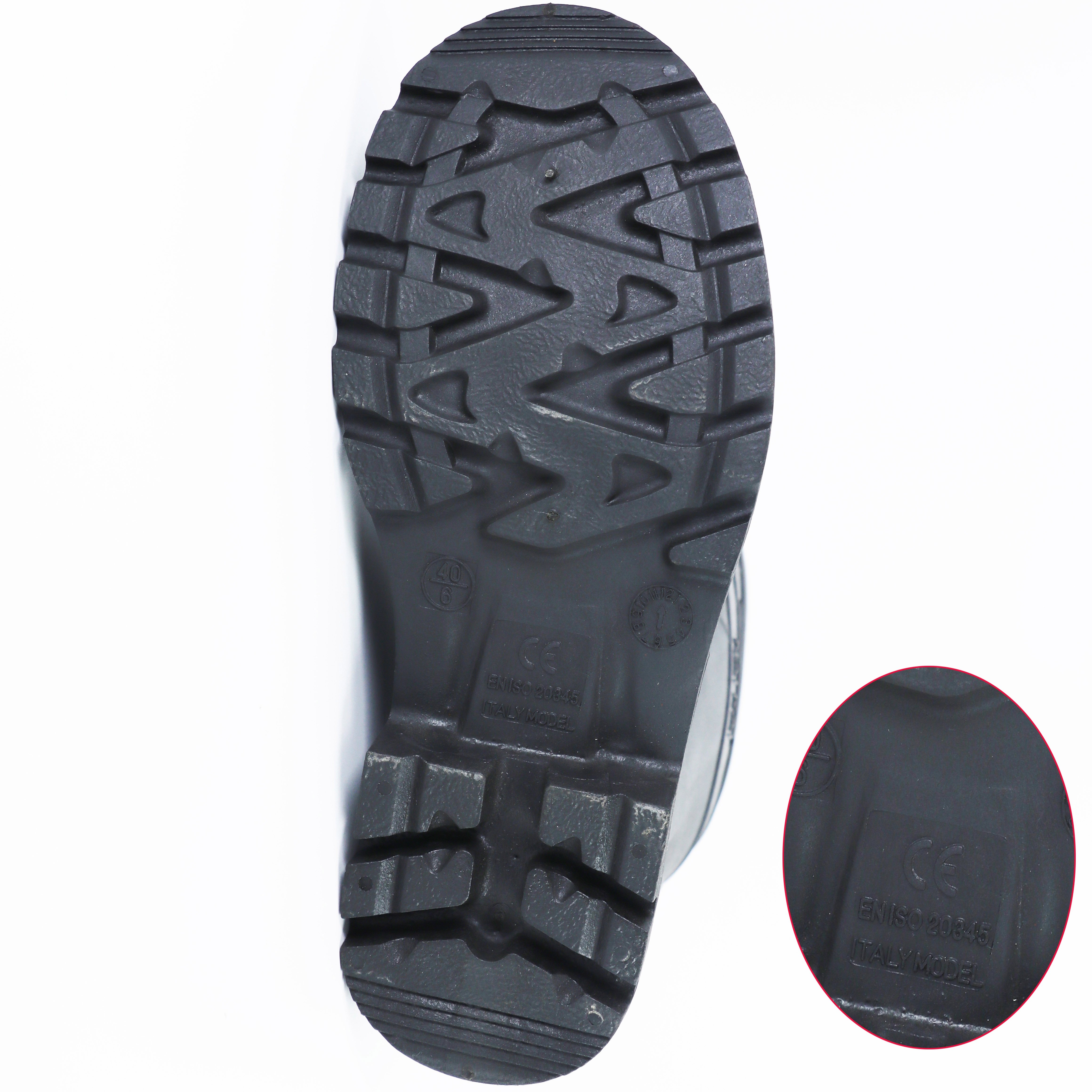 Factory Direct Wholesale Rain Boots Steel Toe And Sole Safety PVC Rain Boots For Man