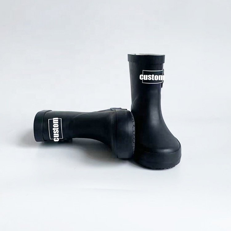 Waterproof Girls Rubber Kids Wellies Gumboots for Custom Children's Rubber Wellington Rain Boots Kids Rain Boots