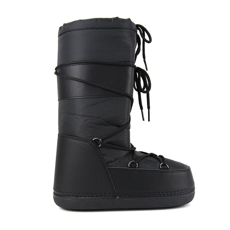 Classic ladies winter snow boots cotton lining warmly outdoor shoes