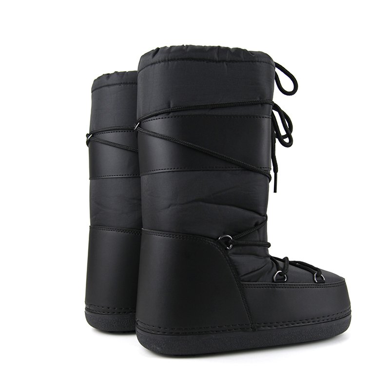 Classic ladies winter snow boots cotton lining warmly outdoor shoes