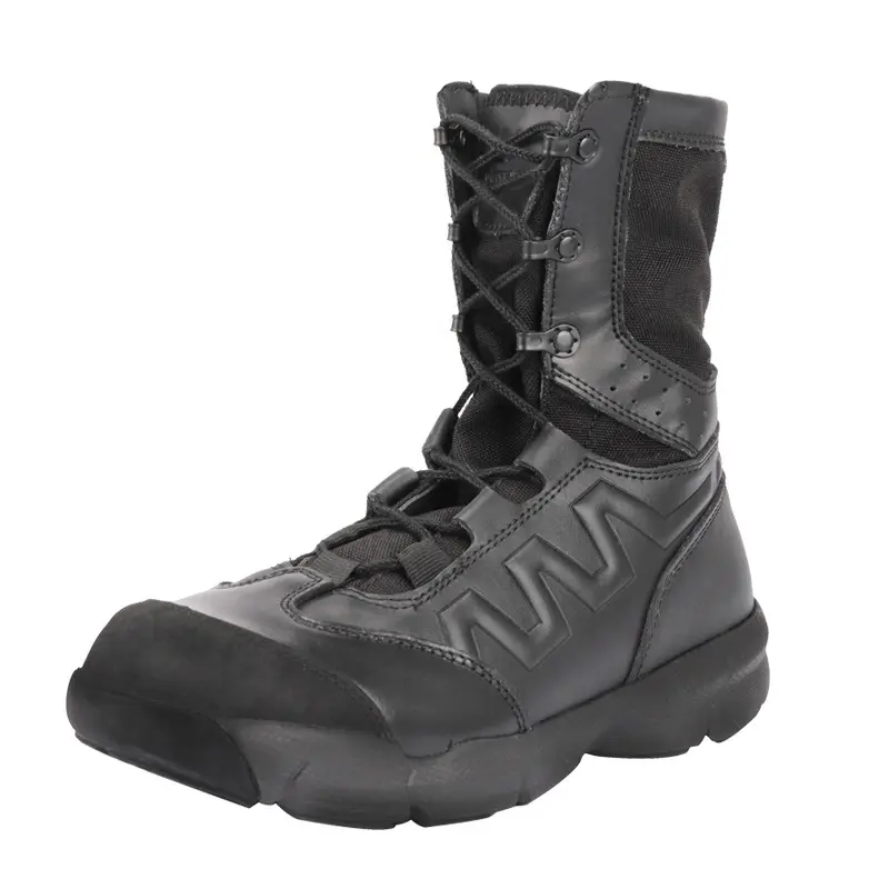 DFB01 Light weight combat Desert boots Work Casual durable Sand MD Outsole High-Top Combat Tactical Boots Men