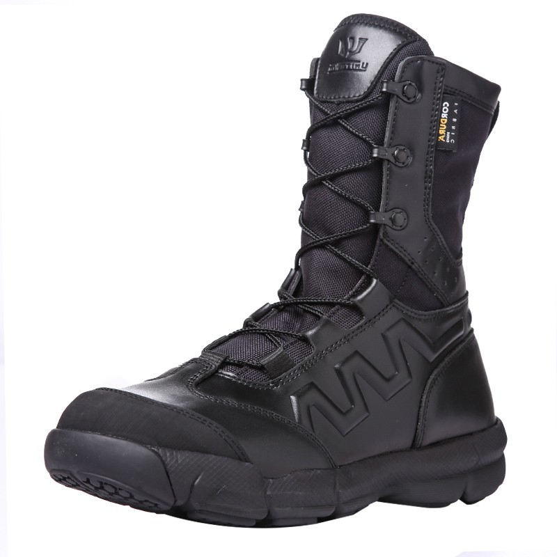 DFB01 Light weight combat Desert boots Work Casual durable Sand MD Outsole High-Top Combat Tactical Boots Men