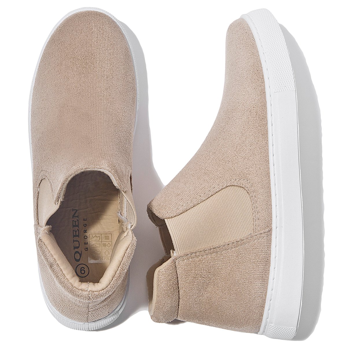 High Quality Microfiber Material Non-Slip Flat Sole Suede Ankle Snow Boots Slip On Casual Women Boots