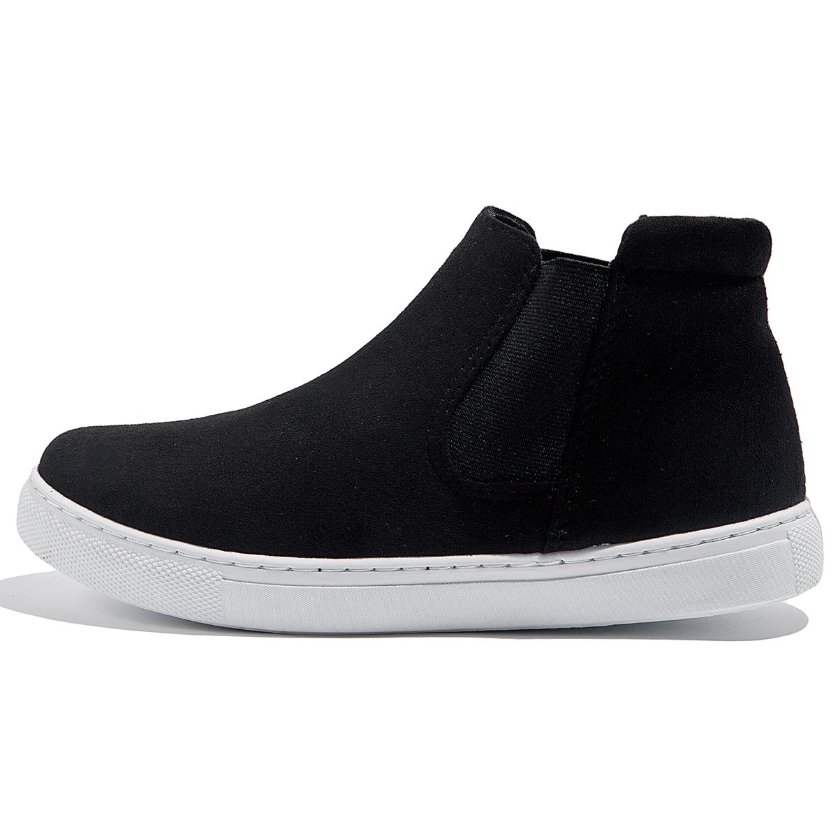 High Quality Microfiber Material Non-Slip Flat Sole Suede Ankle Snow Boots Slip On Casual Women Boots