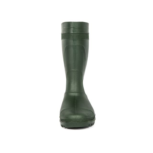 Fashion men's riding rain shoes cowboy mid calf wellies waterproof PVC rain boots gum boots