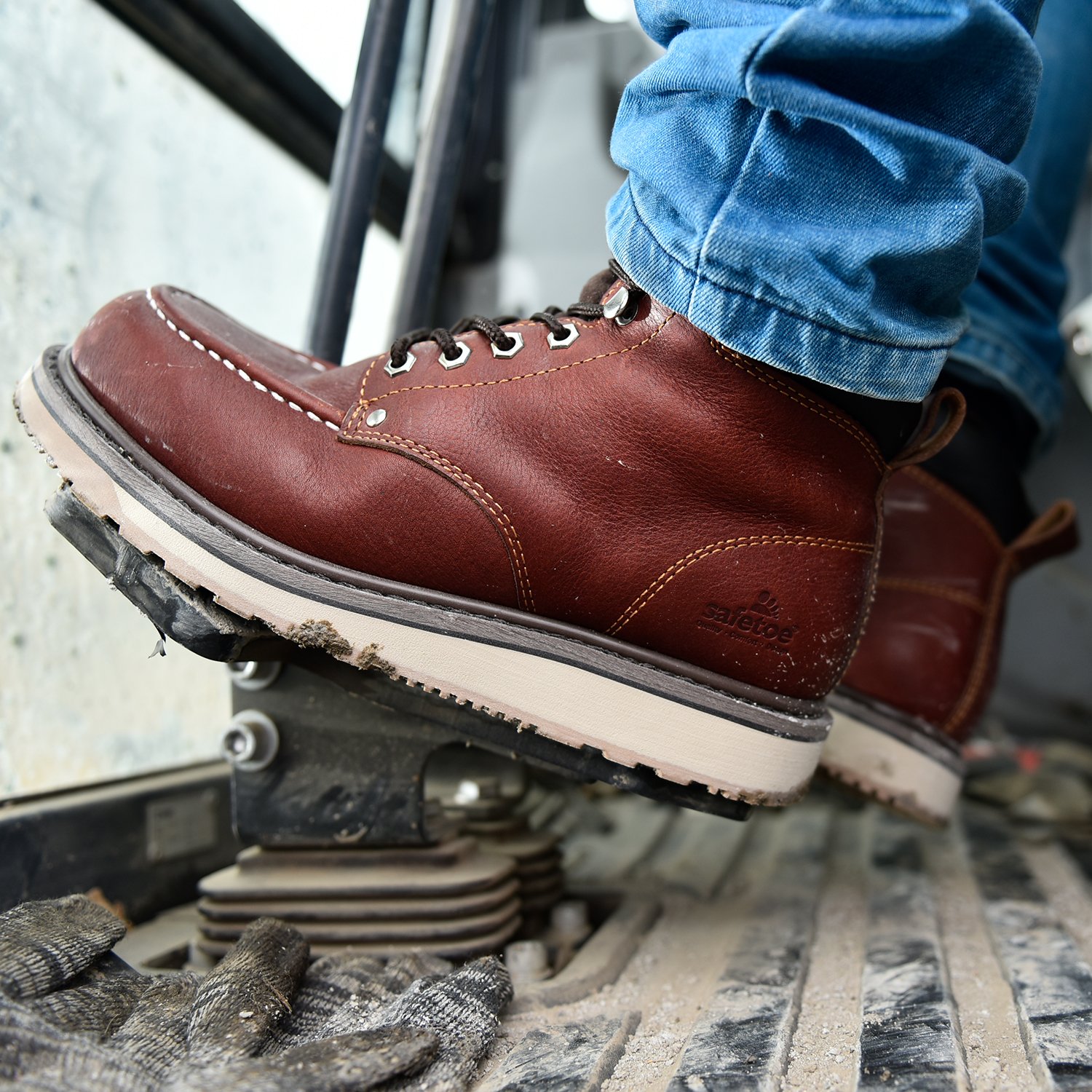 Stainless Steel Midsole Smart Casual Safety Shoes Workshop Safety Boots Industry Personal Protective Equipment