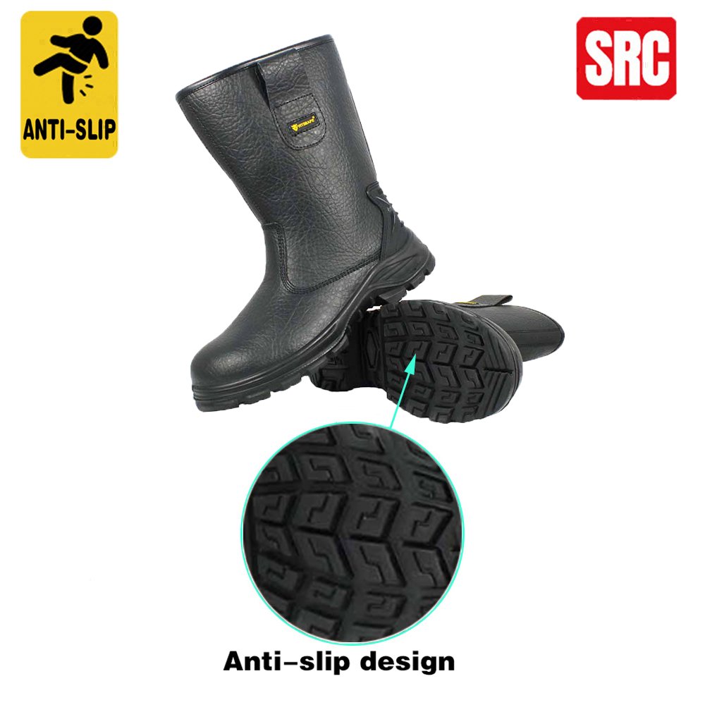High-cut Custom Waterproof Steel Toe Woodland Forest Safety Boots S3 for Men