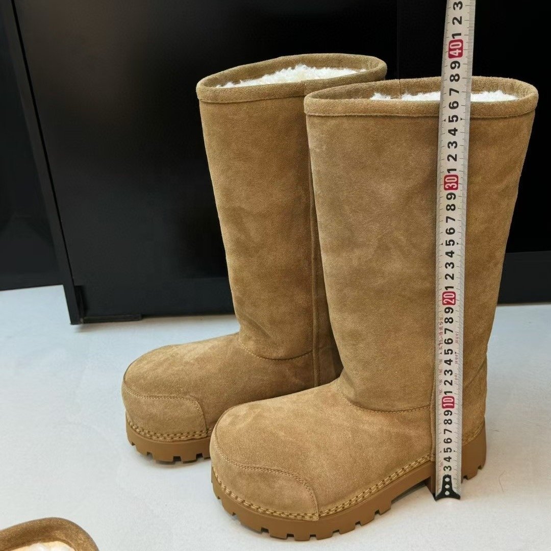 2024 New Designer Women Boot Women's Brown Alaska High Suede Boots