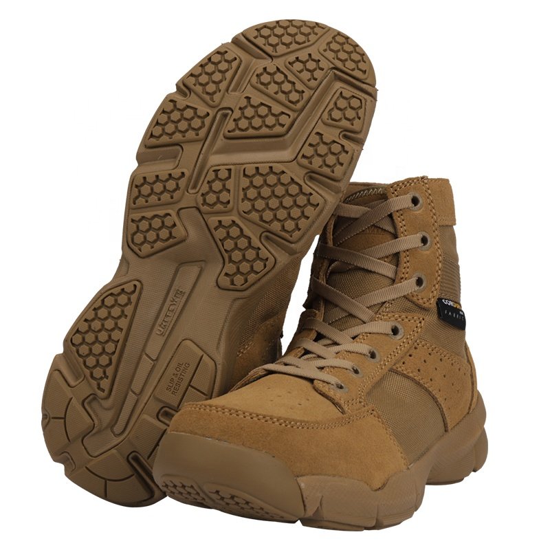 Yakeda Trekking Shoes Men Waterproof Black Outdoor Sports Tactical Mountain Boots