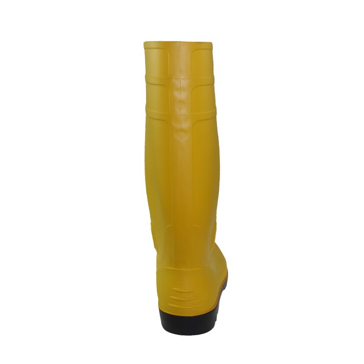 Top quality personal protective equipment mens outdoor working PVC gumboot PVC rain boots