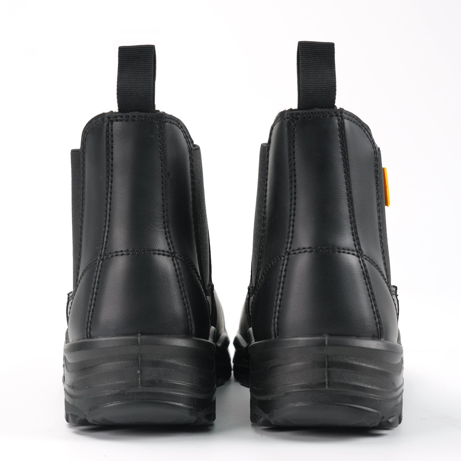 ANTENG S1P Standard Construction Work Boots Comfortable Steel Toe Safety Shoes with Anti-Static Feature Breathable Mesh Lining