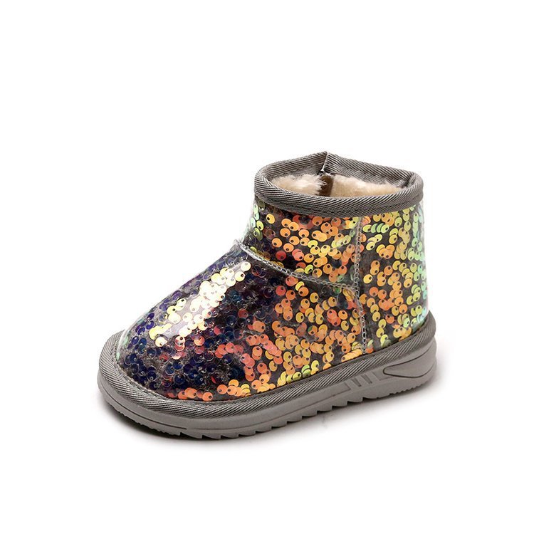 Clear Mini Snow Boots for Gi Candy Color Classic Custom Wholesale Original Uggly Winter Designer Uggh Sheepskin Wool Women Girls