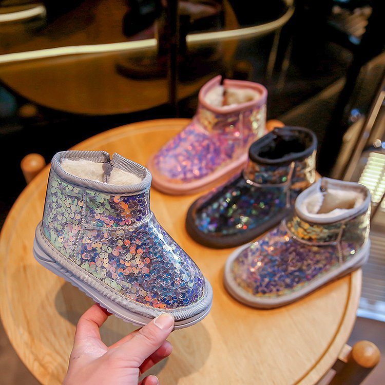 Clear Mini Snow Boots for Gi Candy Color Classic Custom Wholesale Original Uggly Winter Designer Uggh Sheepskin Wool Women Girls