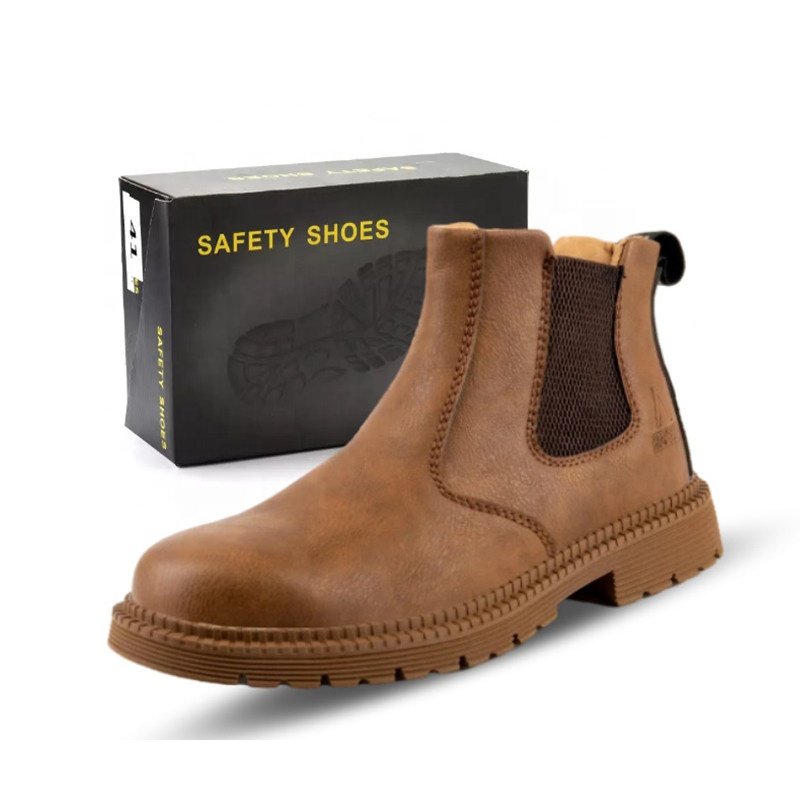 Wejump Hot selling Cheap Mens High Top Safety Shoes Indestructible Steel Toe Work Boots Waterproof Boots safety shoes