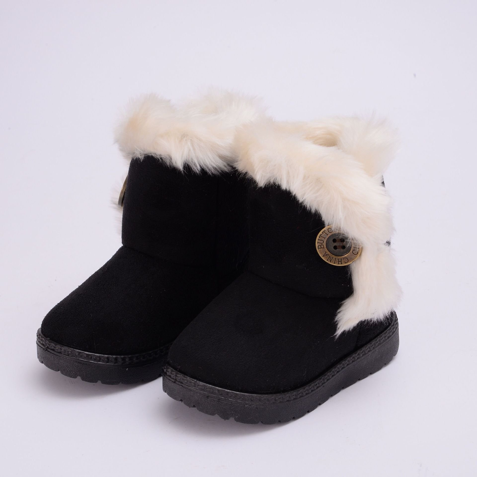Fashion Children's snow boots thickened kids' boots winter warm ankle boots Shoes for child