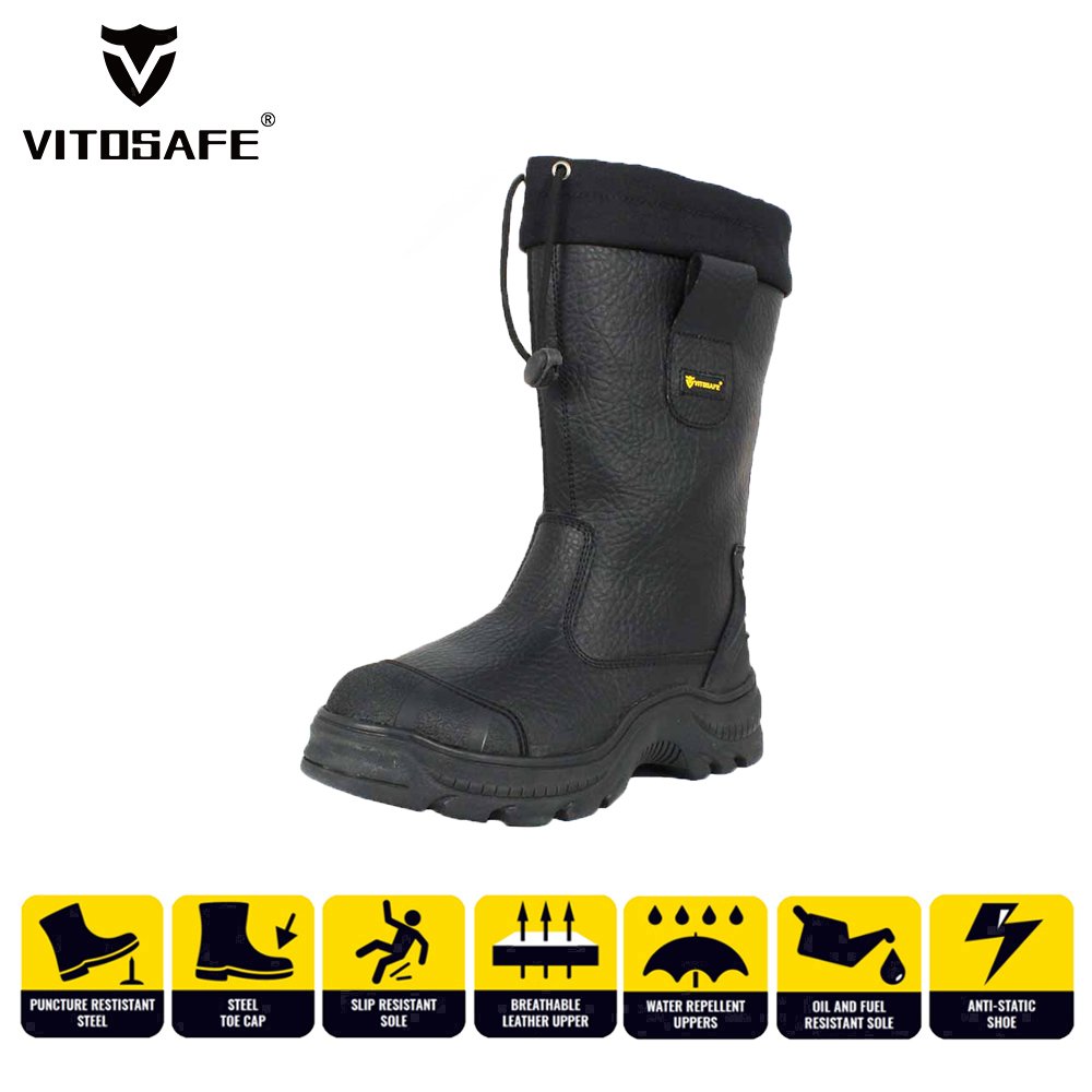 Wholesale Custom Waterproof Woodland Forest Steel Toe Men Work Boots Safety Shoes S3