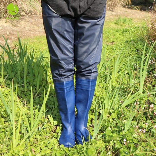 2023 Hot Sale New Design Waterproof Soft pvc Rice Planting Boots Fly Fishing Boots paddy boots