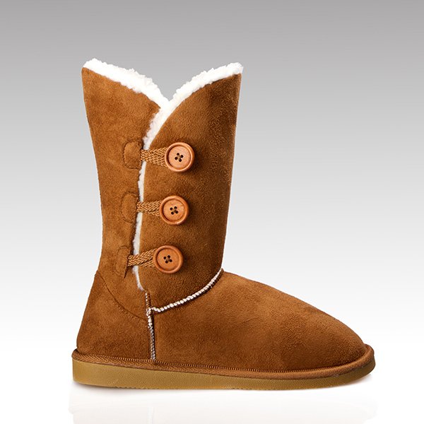 HC-158 Bailey Button Triplet elastic-band closures classic fashionable winter Ladies boots