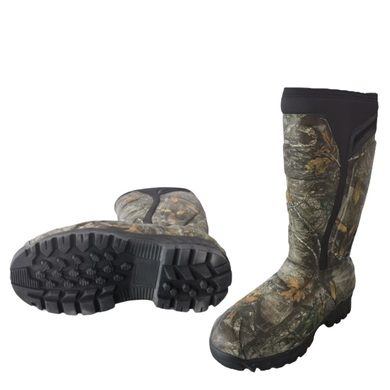 For Summer Martin Boots Hunter Boots Best Rubber Men Adult Customized Unisex Hunting Boots Natural Rubber & Neoprene 500 Pairs