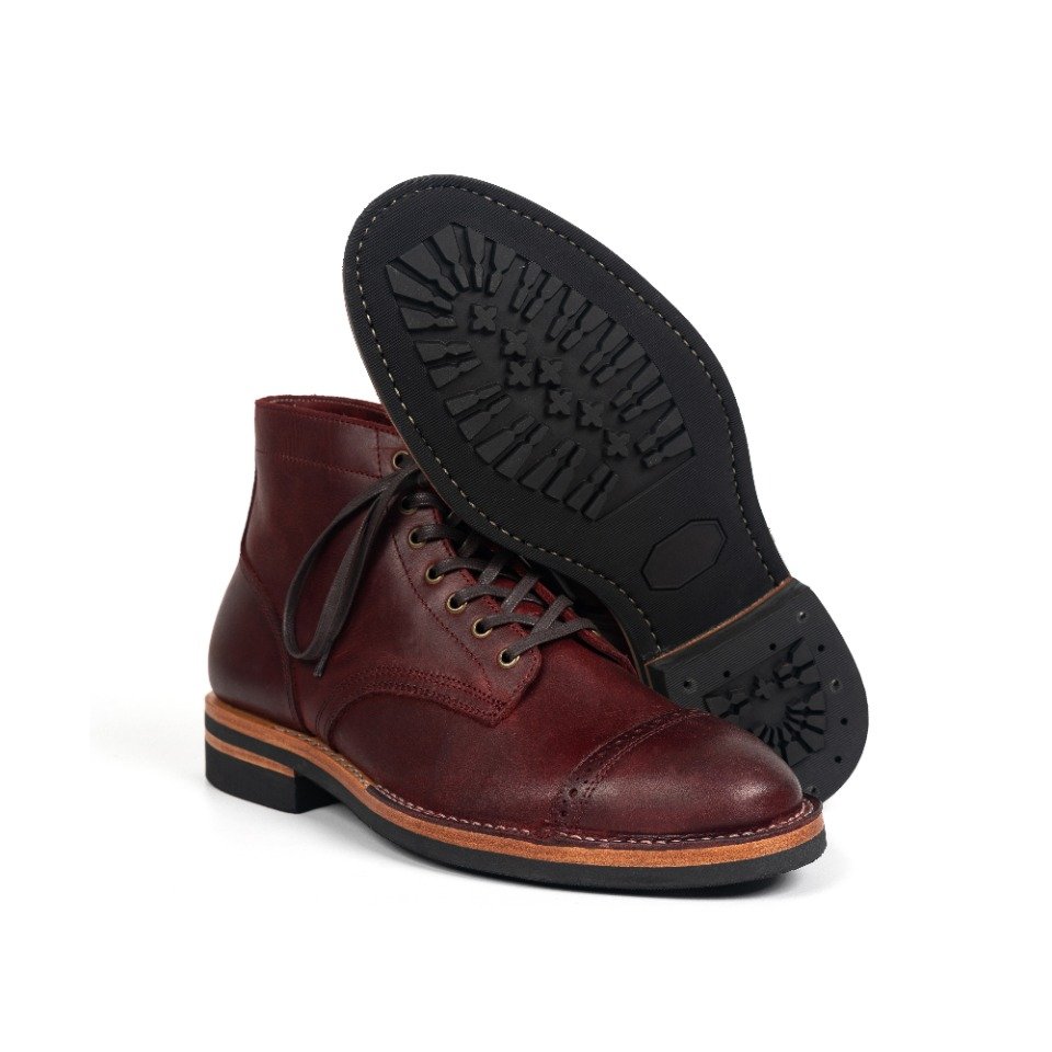 Moroso Ente Safety Goodyear Welt Crazy Horse Leather Durable Safety Boots Goodyear Stitching Technology Boots