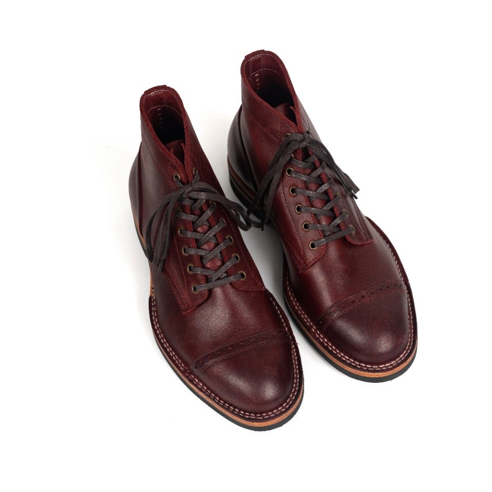 Moroso Ente Safety Goodyear Welt Crazy Horse Leather Durable Safety Boots Goodyear Stitching Technology Boots