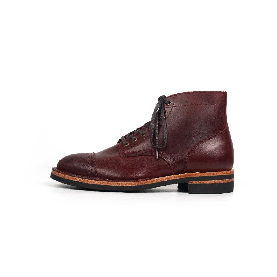 Moroso Ente Safety Goodyear Welt Crazy Horse Leather Durable Safety Boots Goodyear Stitching Technology Boots