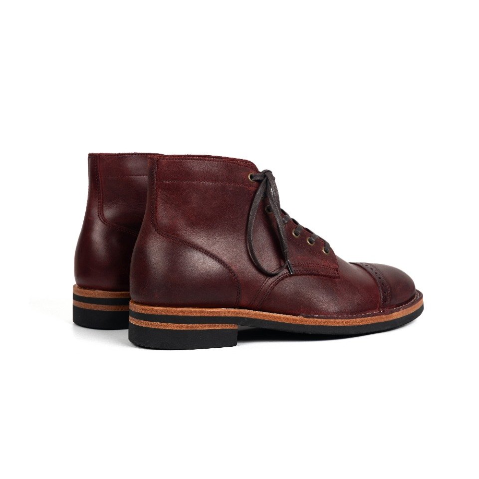 Moroso Ente Safety Goodyear Welt Crazy Horse Leather Durable Safety Boots Goodyear Stitching Technology Boots