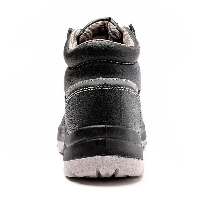 Genuine Leather Zapatos De Seguridad Steel Toe Safety Work Shoes Boots For Men