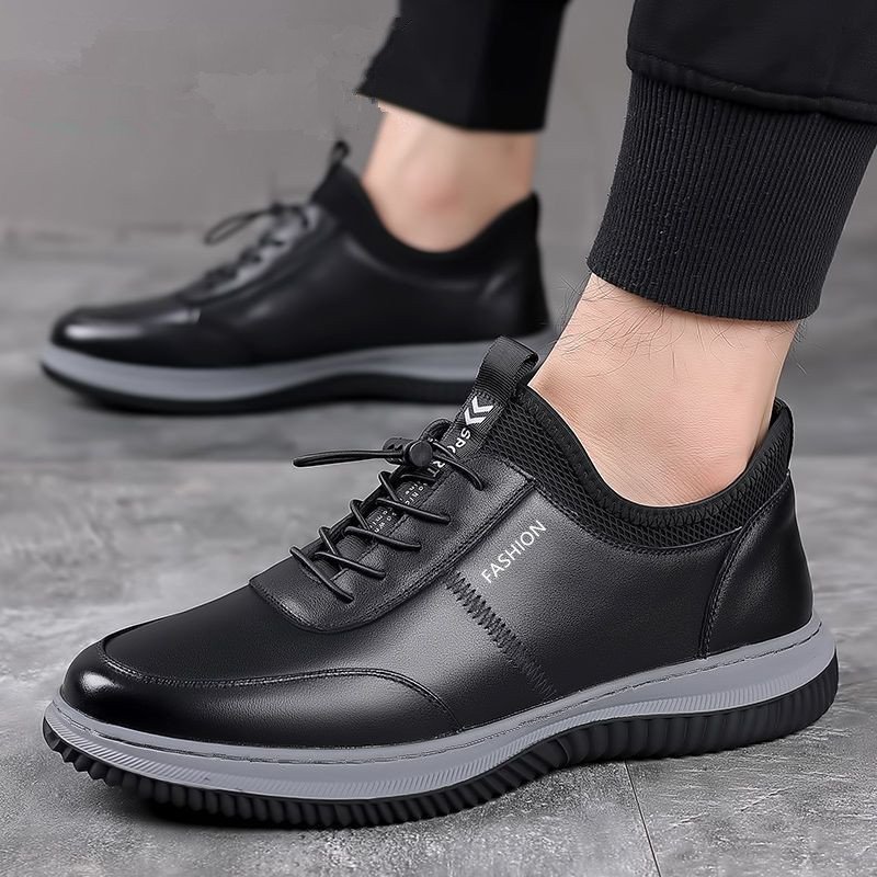 2024 New MC walking style shoes for men PU leather upper Water Resistant Men's Hiking Boots outdoor walking Shoes for men