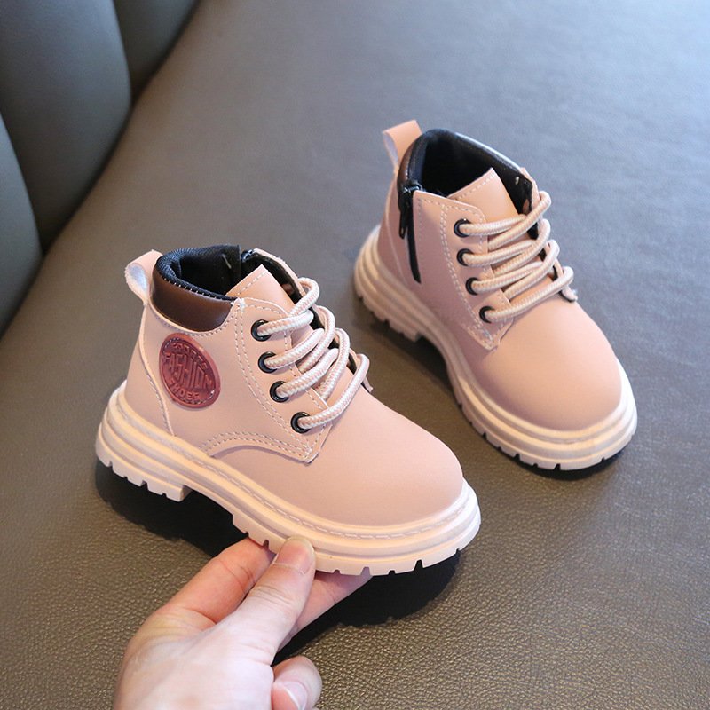 Conyson rts hot sale winter Korean fashion design child Non-slip boot kid boy girl Outdoor snow walking warm boot shoes
