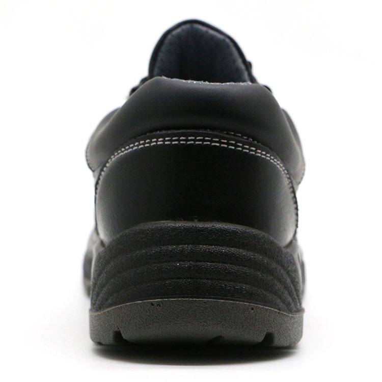 ENTE SAFETY Low cut embossed split cow leather upper anti-smash waterproof cat work safety shoes for men