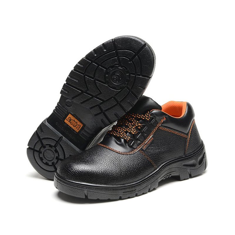 China Dungood Brand Welding Shoes Welder Safety Boots Steel Plate Middle Performance Metatarsal Protection Work Shoes