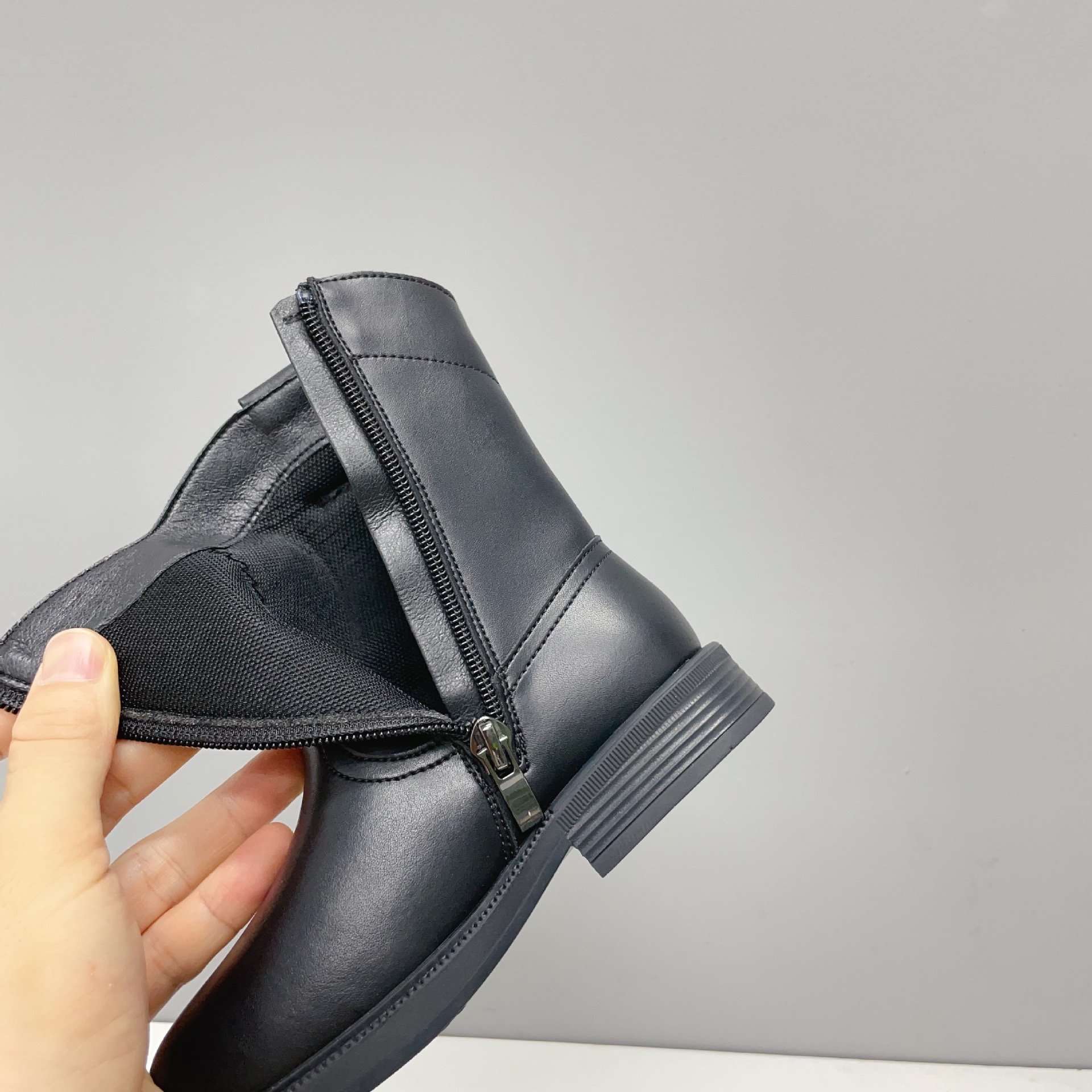 2024 New Autumn And Winter children midi Cowboy boot shoes wholesale girls non-slip zip fashion high quality kids Boots