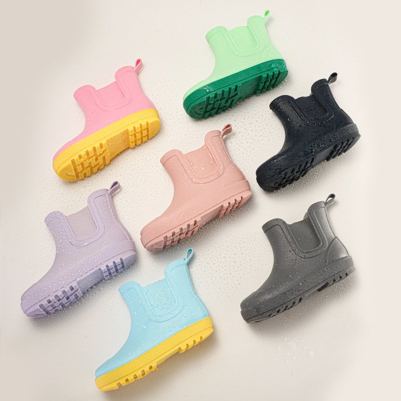 Chelsea Kids Rain Boots For Children designers Cute Cartoon Animal Water Shoe Protector Kids Boots Waterproof Boots Rain Shoes