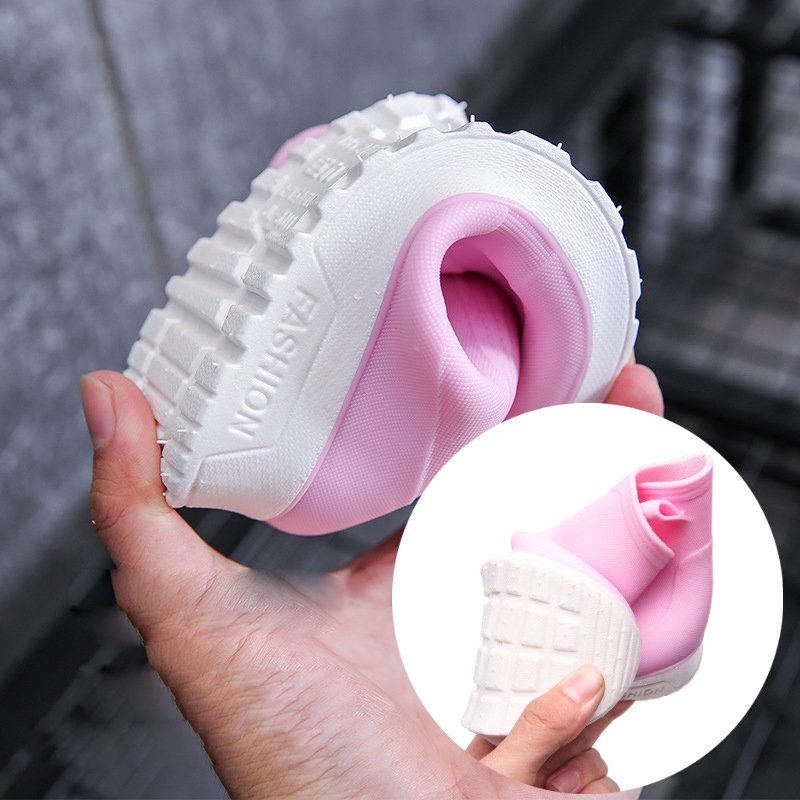 Chelsea Kids Rain Boots For Children designers Cute Cartoon Animal Water Shoe Protector Kids Boots Waterproof Boots Rain Shoes